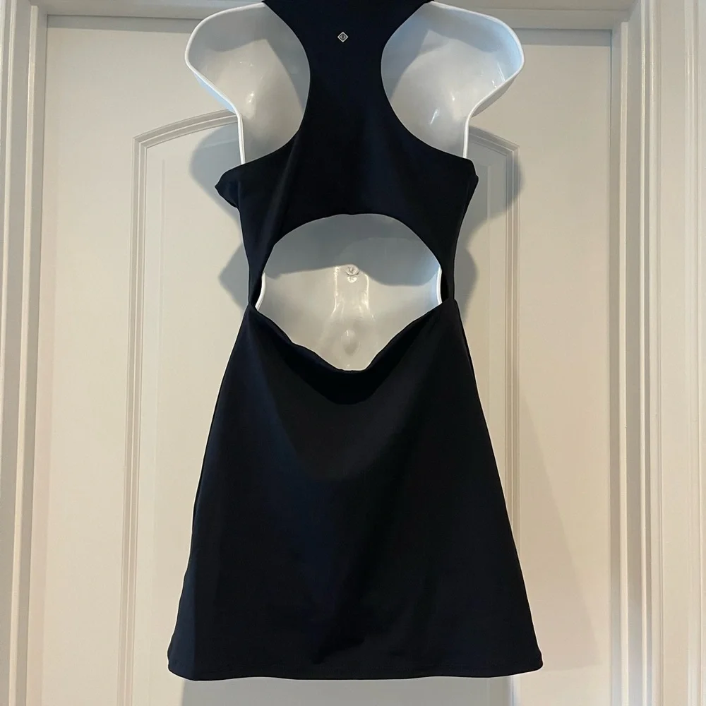 ANTONIO MELANI active tennis courtside built in shorts mini dress - Picture 8 of 9